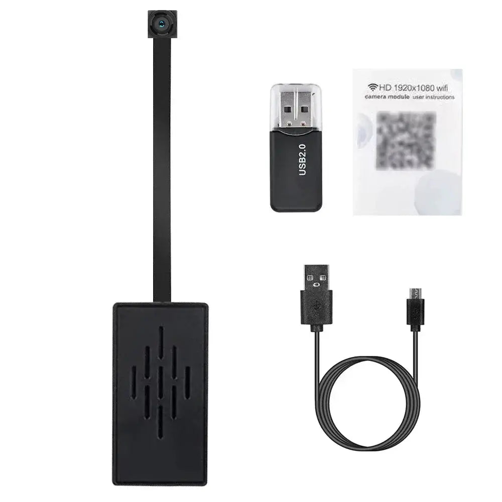 Mini Camera 1080P HD WiFi Camcorder DIY Portable Wireless Module Video Recorder Motion Detection P2P Camera Support Remote View by stepyours.com