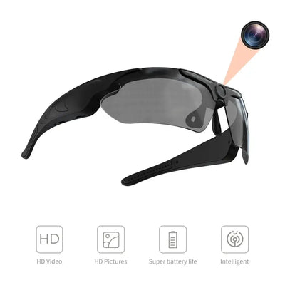 1080P Full HD Mini Camera Sunglasses For Outdoor Sports DVR Wide Angle - stepyours.com