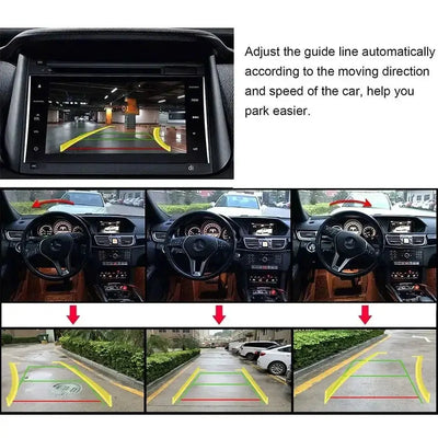 GreenYi 170 Degree AHD Car Rear View Camera Mini Fisheye 360 Degree Night Vision - stepyours.com