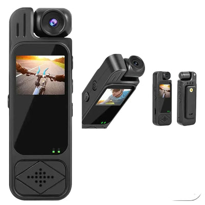 Min Camera HD 1080P Sports DV Portable Video Recorder Infrared Night Vision Body Cam Camcorders Site Enforcement Recorder