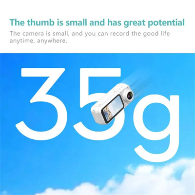 Amorus Mini 2.7K Action Camera Pocket Sized Adventure Recorder - stepyours.com