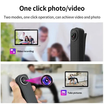 A18 1080P HD Mini Camera Sport Hiking Mini Pen Cam Night Vision Micro Camcorder Portable Bodycam DV Video Recorder