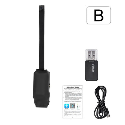 1080P HD DIY WiFi Mini Camera Portable Video Recorder Micro Camcorder P2P Wireless Webcam Loop Recording Support Remote Viewing