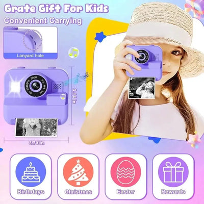 IAURA Educational Kids Camera 1080P Mini Video Camera With 32GB Card - stepyours.com