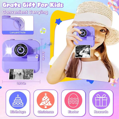 IAURA Educational Kids Camera 1080P Mini Video Camera With 32GB Card - stepyours.com