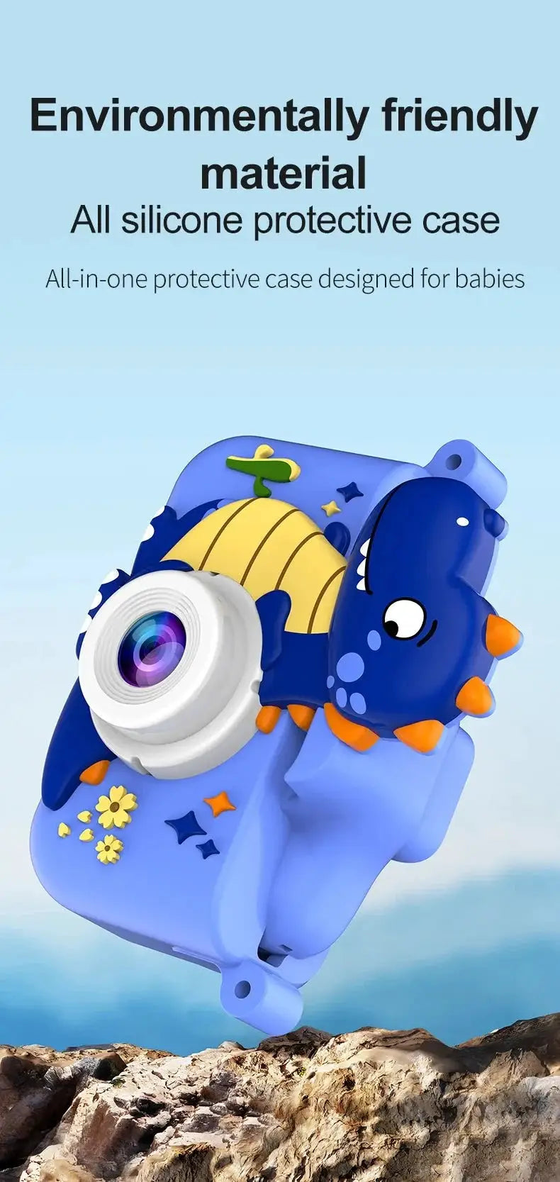 Mini Kids Camera Cute Digital Children Camera 32GB Card 1080p HD Educational Toy - stepyours.com