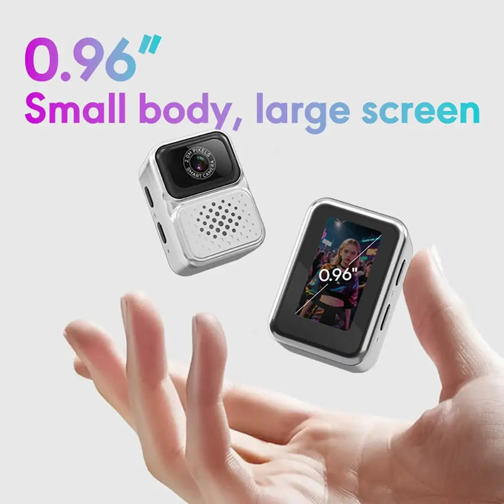 S130 Thumb Keychain Camera with 0.96inch Mini Action Camera Retro Support Memory Card 480P Very Small Camcorder Video Recorder