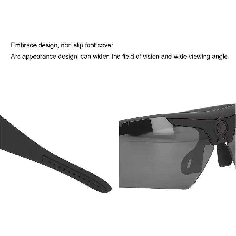 2026 Glasses With 1080p High-definition Mini Camera Smart Glasses Cycling Recorder Outdoor Sports Recording Goggles