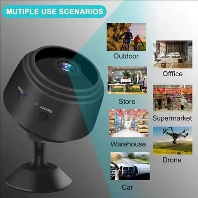 A9 Mini WiFi Camera for Home Security and Remote Monitoring with Easy Setup