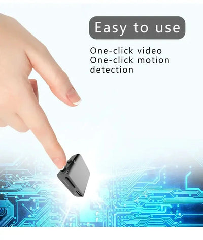 Covert Mini Camera Full HD 1080P No WiFi Night Vision For Home Surveillance