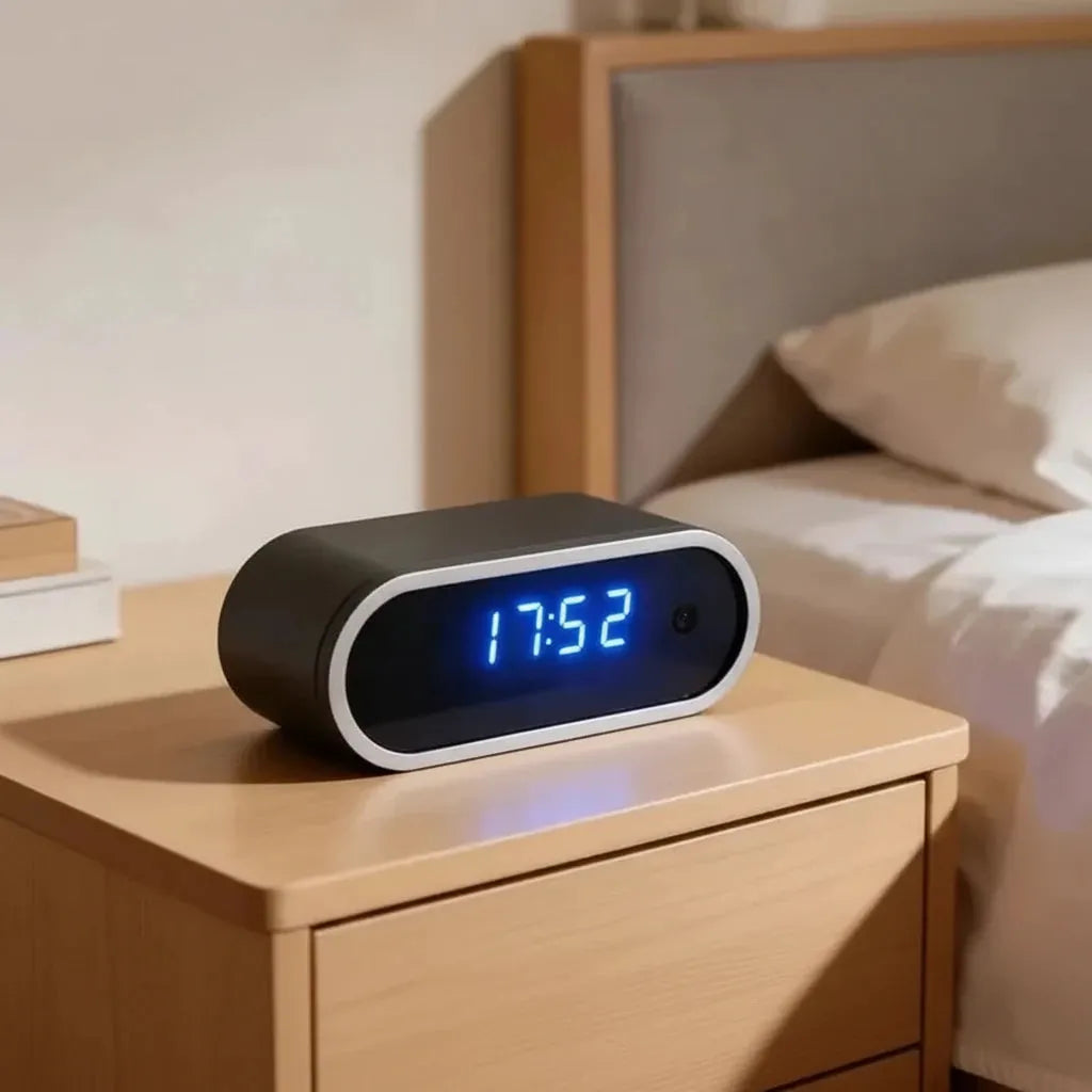 Discreet Full HD 1080P Clock Camera With WiFi IR Night Vision DVR
