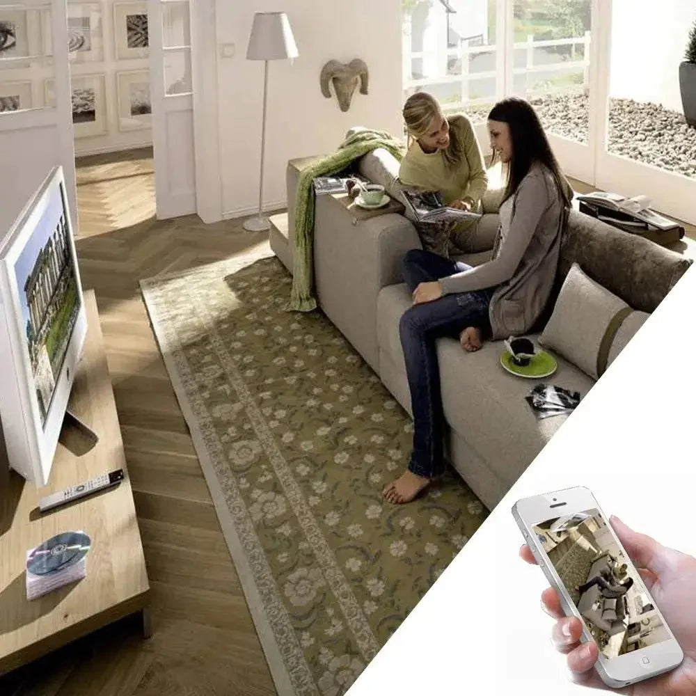 Discreet Full HD 1080P Clock Camera With WiFi IR Night Vision DVR