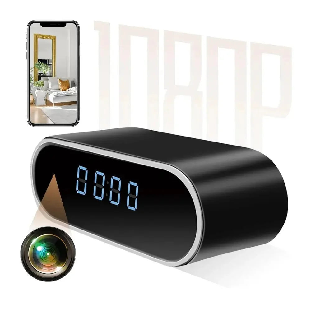 Discreet Full HD 1080P Clock Camera With WiFi IR Night Vision DVR