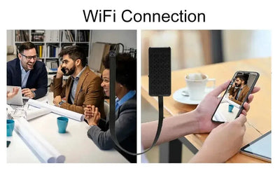 DIY WiFi Mini Camera With Remote Viewing Motion Detection App Control