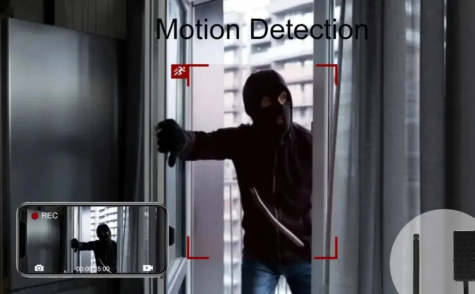 DIY WiFi Mini Camera With Remote Viewing Motion Detection App Control