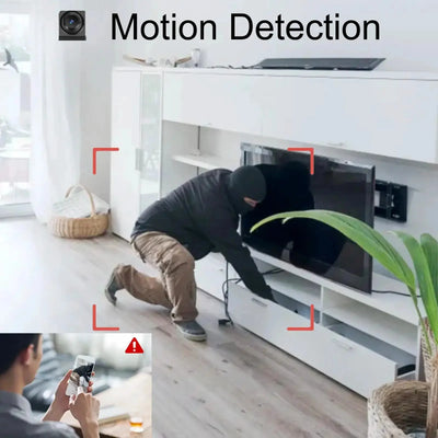 DIY WiFi Mini Camera With Remote Viewing Motion Detection App Control