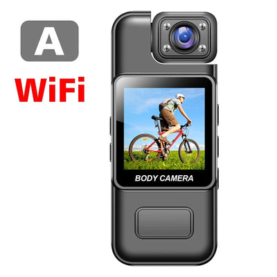 GuardPro Ultra HD 4K WiFi Mini Camera BodyCam Infrared Night Vision - Real Time
