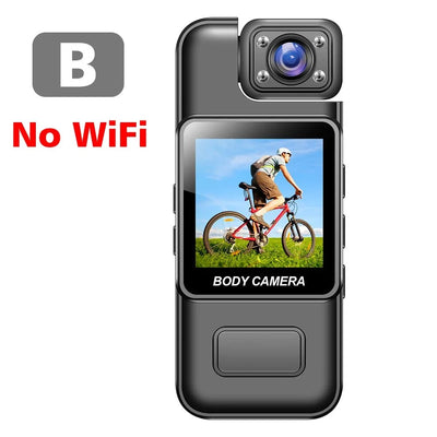 GuardPro Ultra HD 4K WiFi Mini Camera BodyCam Infrared Night Vision - Real Time