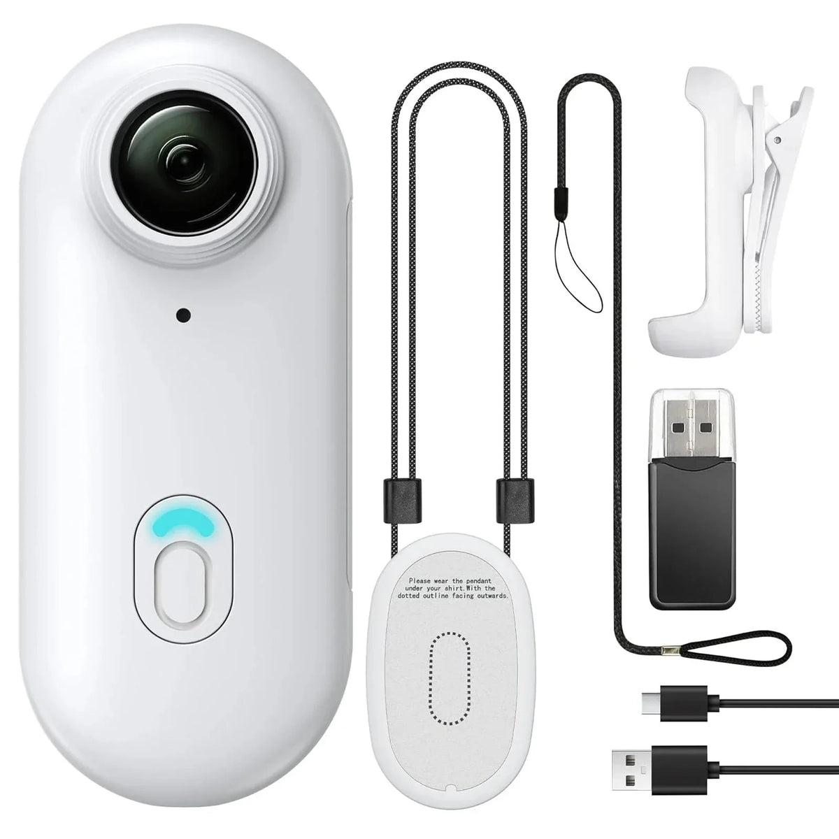 H88 Mini Body Camera - 1080p Handsfree Wearable For Helmets And Bikes Pro Series