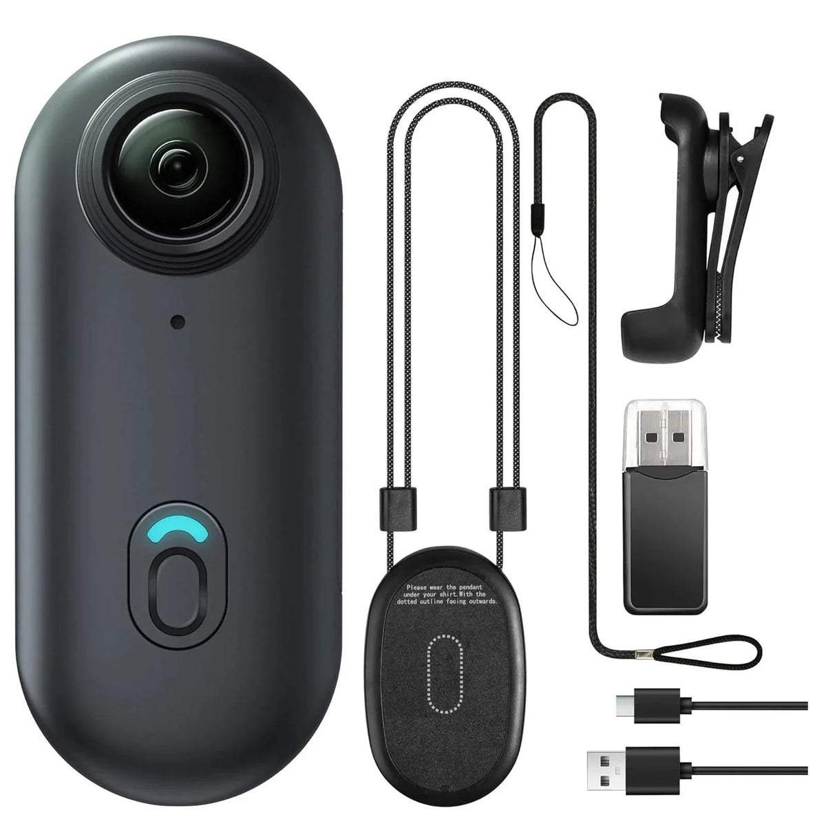 H88 Mini Body Camera - 1080p Handsfree Wearable For Helmets And Bikes Pro Series