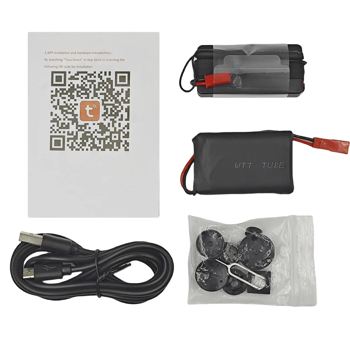 HD 1080P WiFi Mini Camera Motion Detection P2P Camcorder 2000mAh Battery