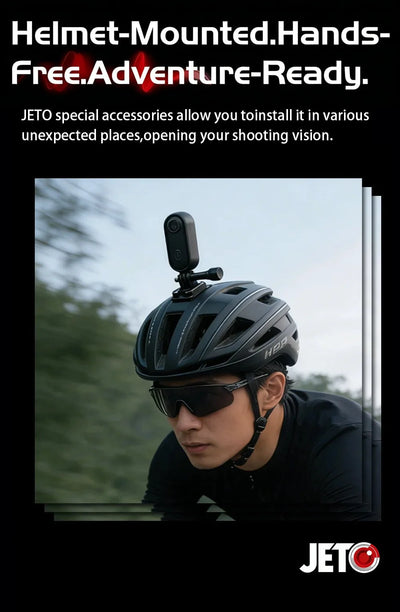 JETO JT - 88 4K Mini Action Camera - Hands Free POV Recording For Vlog POV Capture