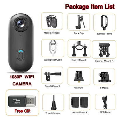 JETO JT - 88 4K Mini Action Camera - Hands Free POV Recording For Vlog POV Capture