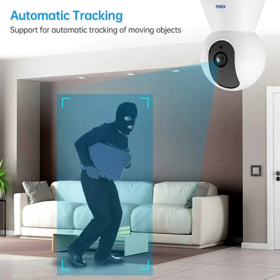 KERUI KR - K259 - 5M Mini Indoor 5MP WiFi IP Camera - Tuya Smart Auto Tracking Pro X