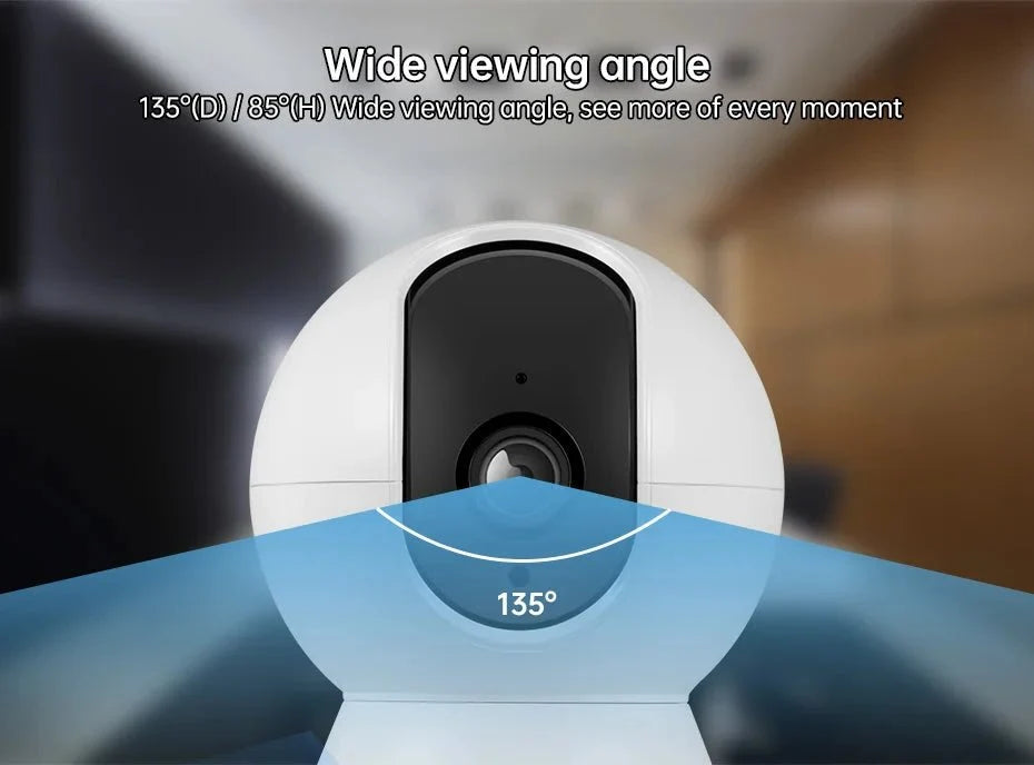 KERUI KR - K259 - 5M Mini Indoor 5MP WiFi IP Camera - Tuya Smart Auto Tracking Pro X