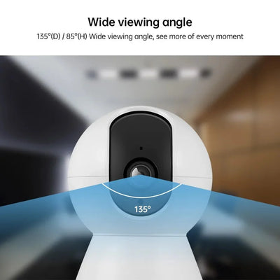 KERUI KR - K259 - 5M Mini Indoor 5MP WiFi IP Camera - Tuya Smart Auto Tracking Pro X