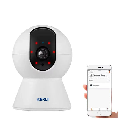 KERUI KR - K259 - 5M Mini Indoor 5MP WiFi IP Camera - Tuya Smart Auto Tracking Pro X