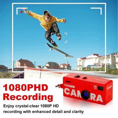 Magecam Mini Keychain Camera 1080P Pocket Size Video Recorder Ultra Portable
