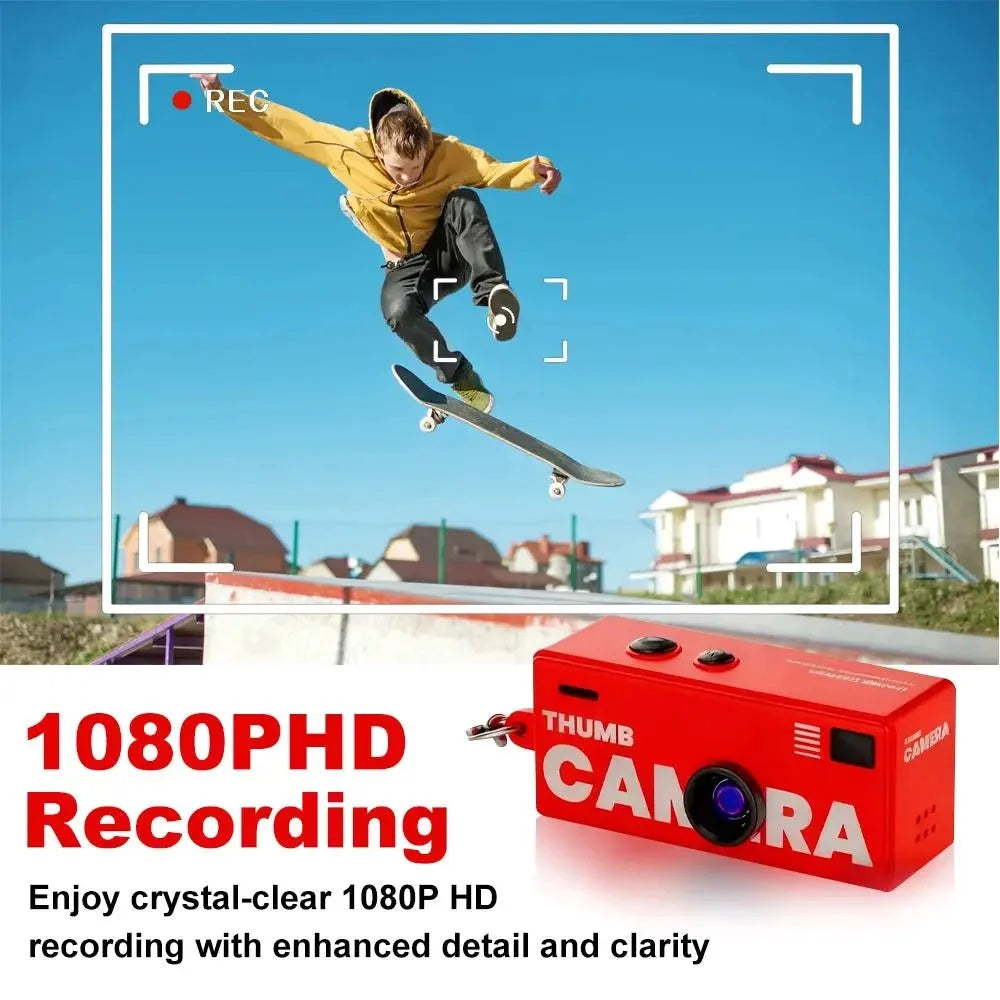 Magecam Mini Keychain Camera 1080P Pocket Size Video Recorder Ultra Portable