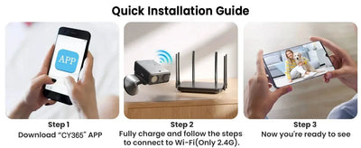 Mini 1080P WiFi Security Camera Indoor Night Vision Motion Detection Smart Home