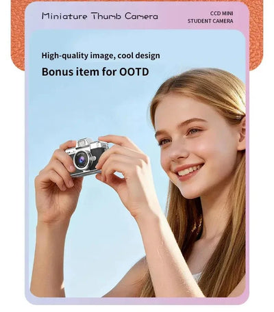Mini Keychain Camera 1080P HD Video Captures Moments on the Go for Students 2026