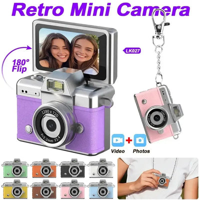 Mini Keychain Camera 1080P HD Video Captures Moments on the Go for Students 2026