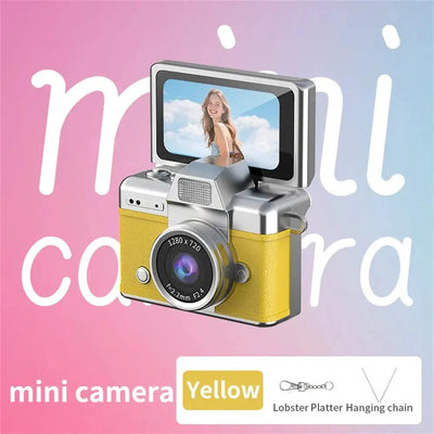 Mini Keychain Camera 1080P HD Video Captures Moments on the Go for Students 2026
