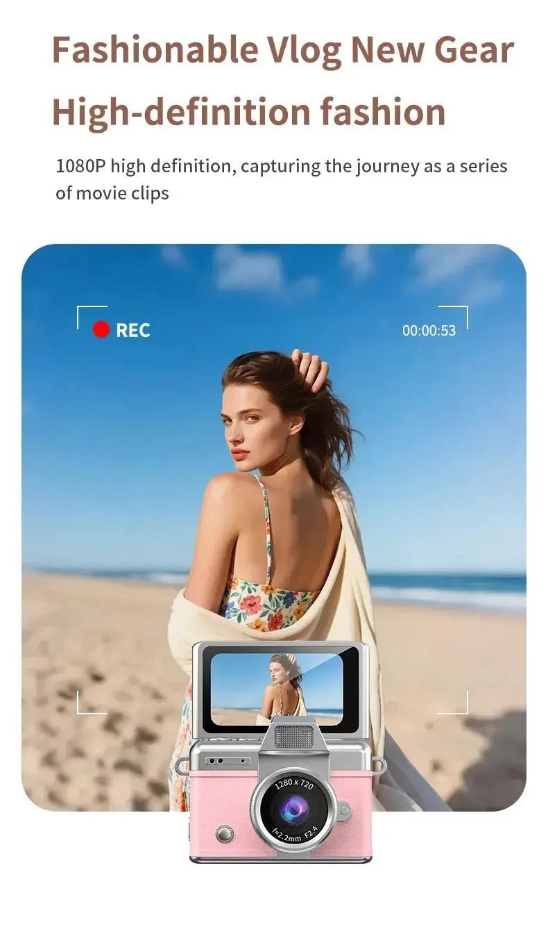 Mini Keychain Camera 1080P HD Video Captures Moments on the Go for Students 2026