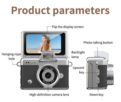 Mini Keychain Camera 1080P HD Video Captures Moments on the Go for Students 2026