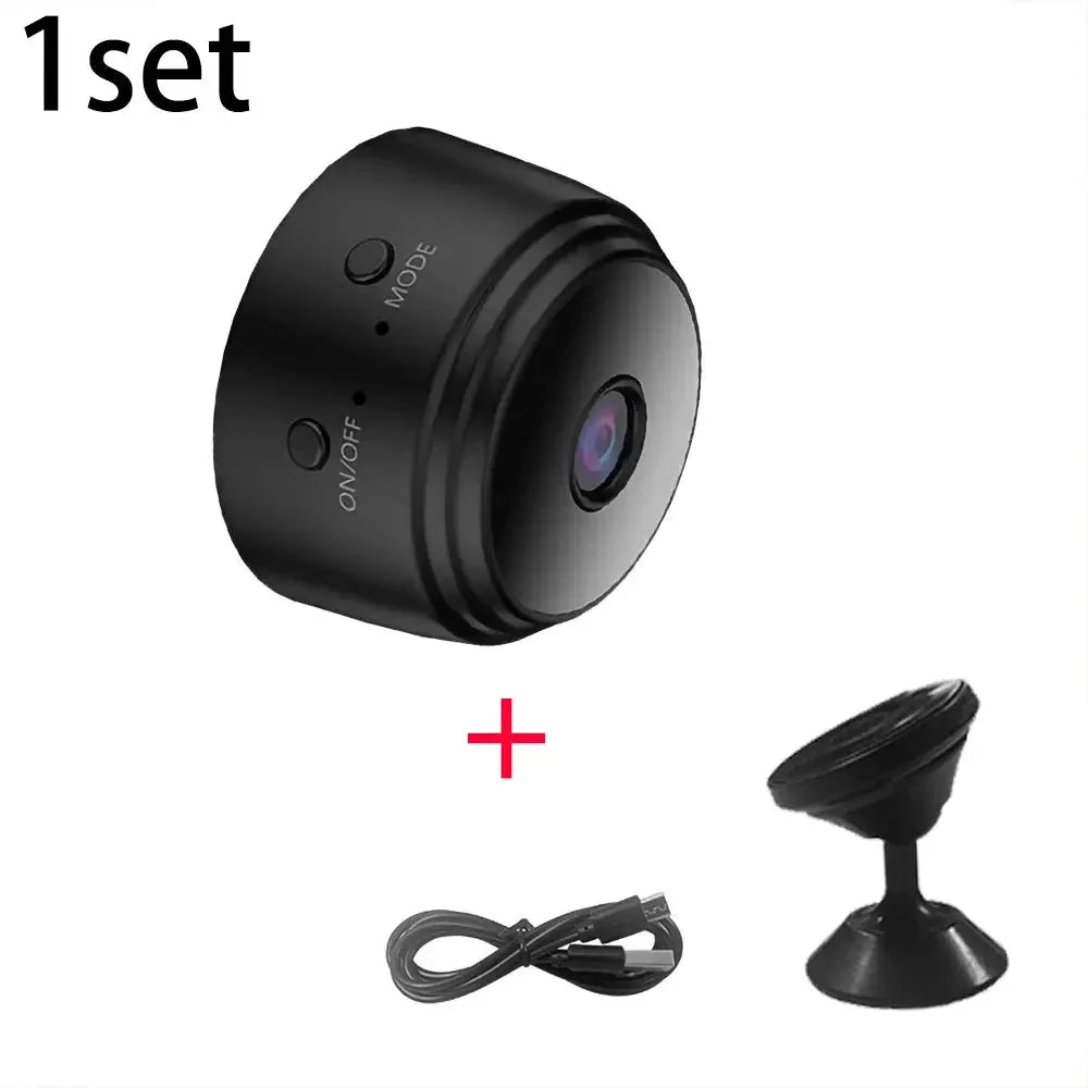Two Pack A9 Mini WiFi IP Cameras 1080P Night Vision for Smart Home Security