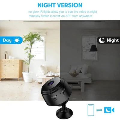 Two Pack A9 Mini WiFi IP Cameras 1080P Night Vision for Smart Home Security