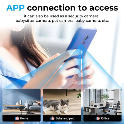 UN6 Ultra Mini 0.9 Inch Camera With Night Vision And Motion Detection For Home