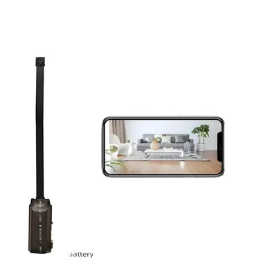 Upgraded 4K Mini WiFi Nanny Cam With Remote Viewing And Motion Detection