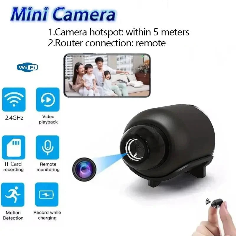 X5 Mini Camera 1080P Wireless Night Vision Crystal Clear Motion Detection
