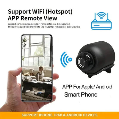 X5 Mini Camera 1080P Wireless Night Vision Crystal Clear Motion Detection